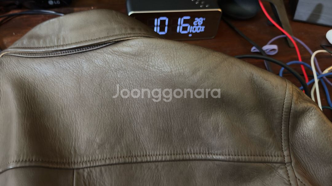 폴로 오리지널 자켓 양가죽 L 사이즈--9