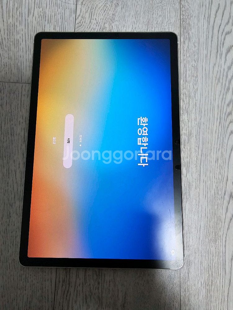 갤럭시 탭 S9 실버 색상--0