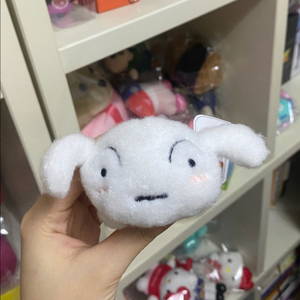 짱구는 못말려) 흰둥이 봉제인형 키링