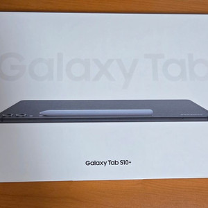 갤럭시탭 s10+ 플러스 단순개봉 새상품급