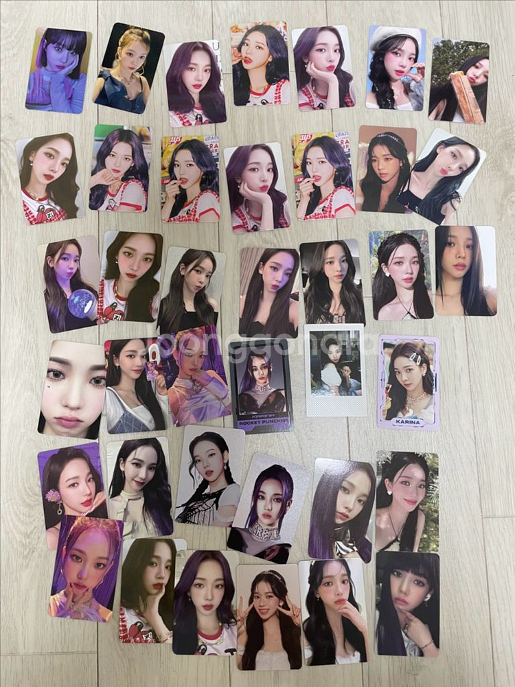 에스파 포토카드 굿즈 모음--8