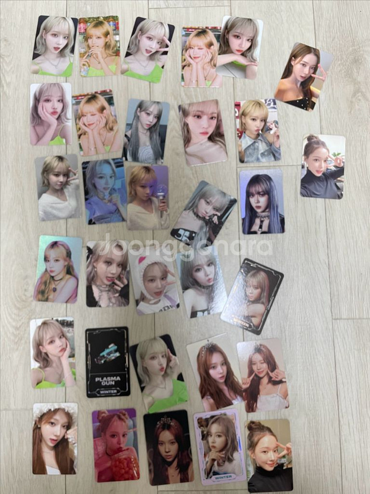 에스파 포토카드 굿즈 모음--9
