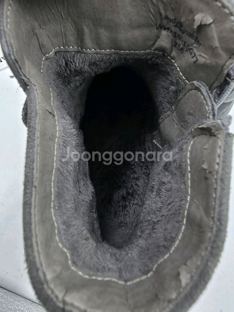 랜드마스터 여성 퍼 앵클부츠 250--7