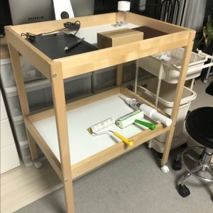 서울 이케아 대형 트롤리 수납 선반