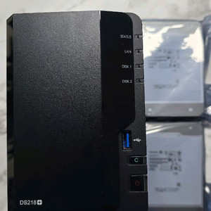 시놀로지 DS218+ NAS 6GB + HDD 24테라