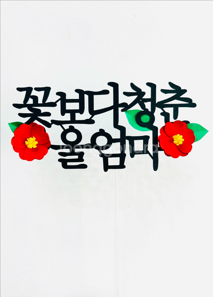 생신 생일 환갑 케이크토퍼 소품 인테리아--3