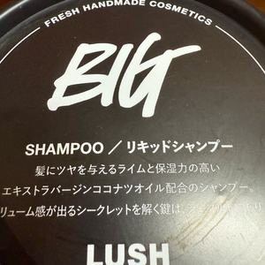 러쉬 빅 샴푸 640g 판매합니다