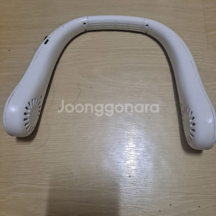 휴대용 넥밴드 형 선풍기--1