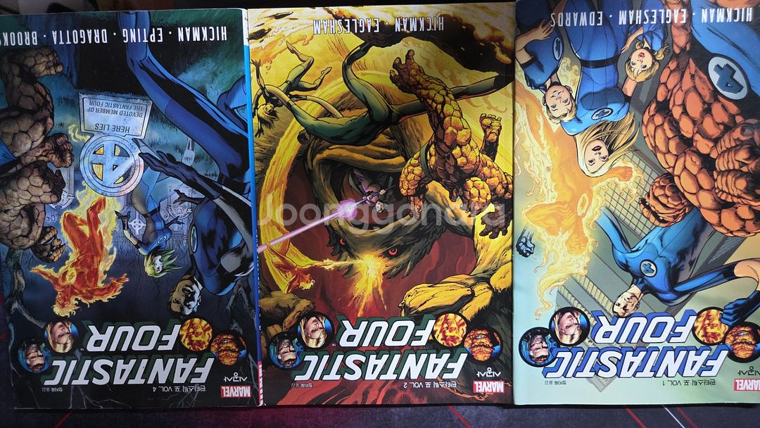 힉맨 판타스틱 포 1,2,4 팝니다. 힉판포 마블--0