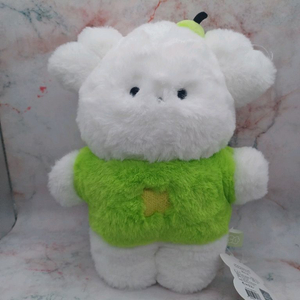 행운 플러피 강아지 인형 25cm