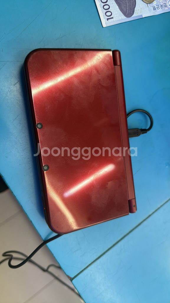 뉴 닌텐도 3ds xl 빨강색 팝니다--0