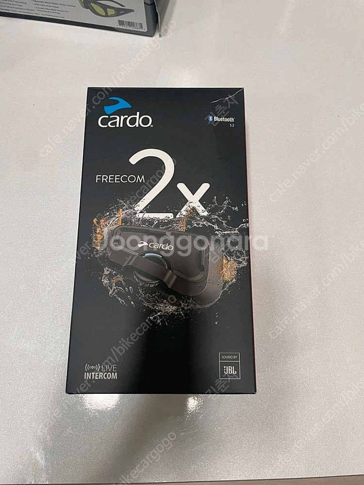 카르도 프리컴 2x 판매합니다 헬멧 블루투스 세나--0