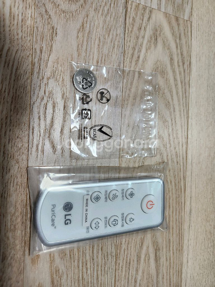 LG 공기청정기 퓨리케어 리모컨(새상품)--0