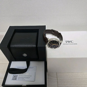 IWC 포르토피노 시계(2025년 스탬핑)[교환 가능]