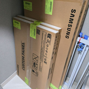 삼성 키친핏 냉장고 도어 패널 새상품