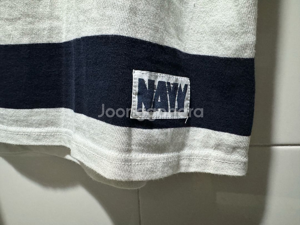 커버낫 US NAVY 시그니처 PT 반팔티 XL사이즈--4