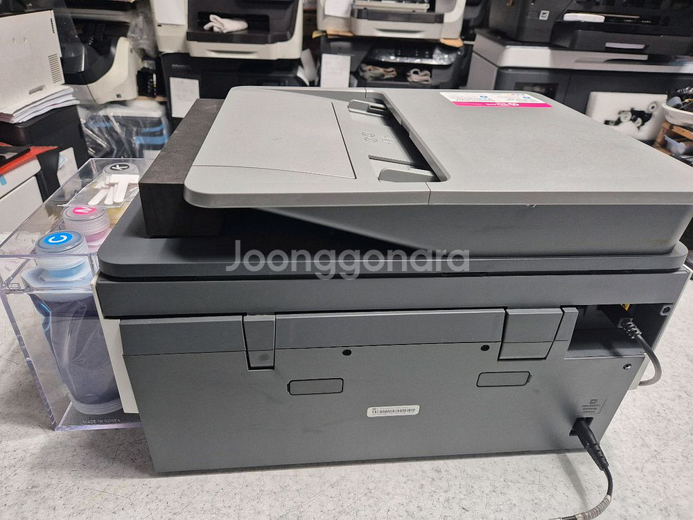 중고 무한복합기HP9015ㅡ복사,스캔,인쇄,팩스--3