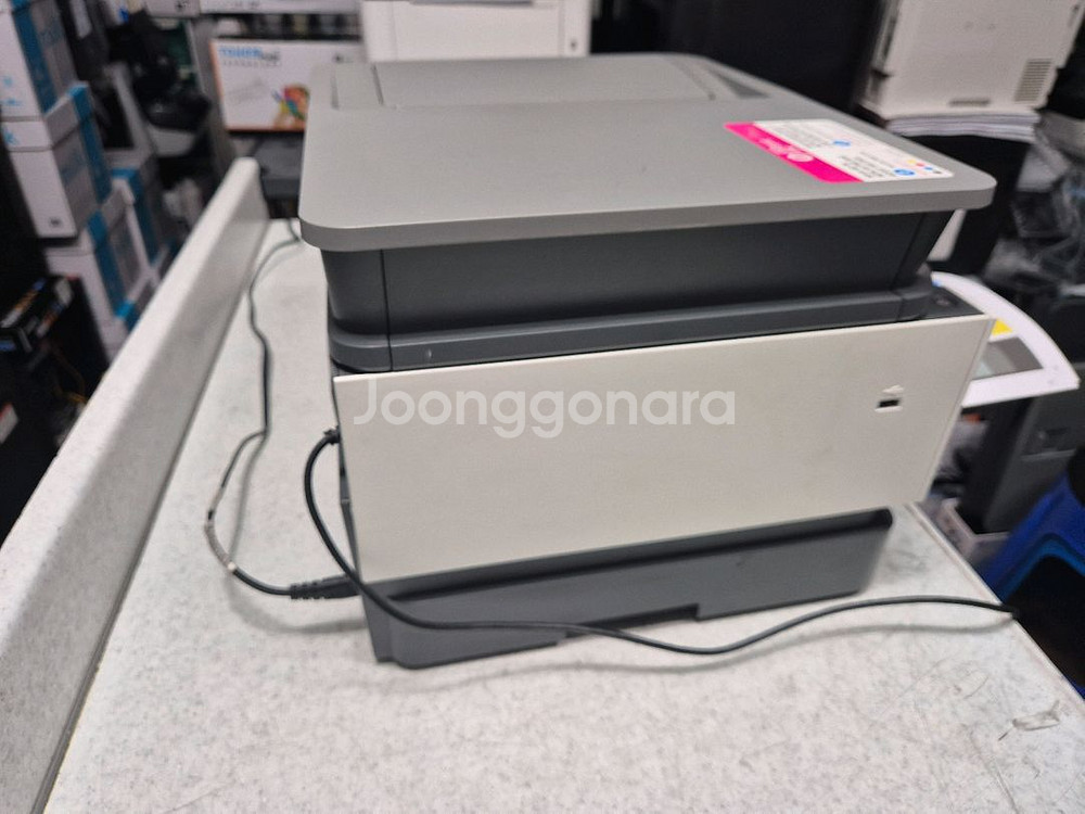중고 무한복합기HP9015ㅡ복사,스캔,인쇄,팩스--4