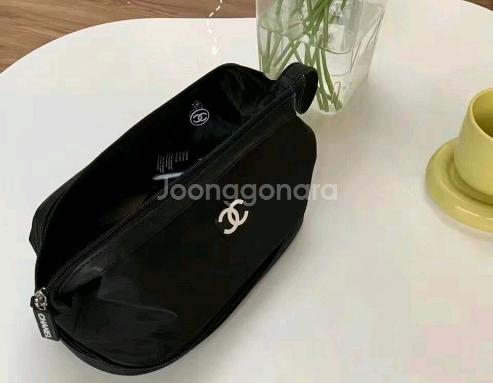 CN로고 화장품 수납 파우치 등 2가지+사은품 일괄--4