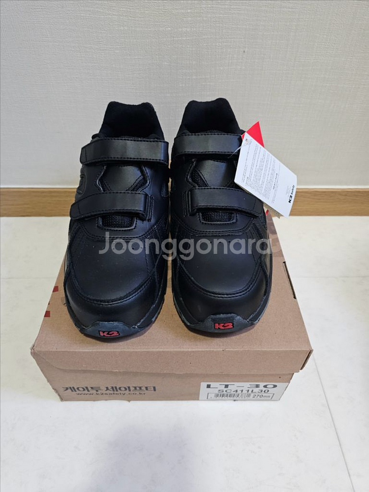 K2 안전화 LT-30 블랙 270mm(새상품)--0
