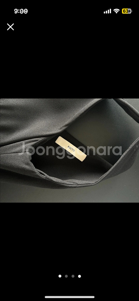 렉토 블랙 원피스 드레스 셀프웨딩 캐주얼 촬영--3