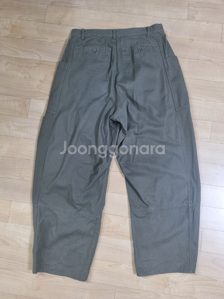 밀로아카이브 더블 라운드 팬츠 [카키 브라운]L 팝니다--2
