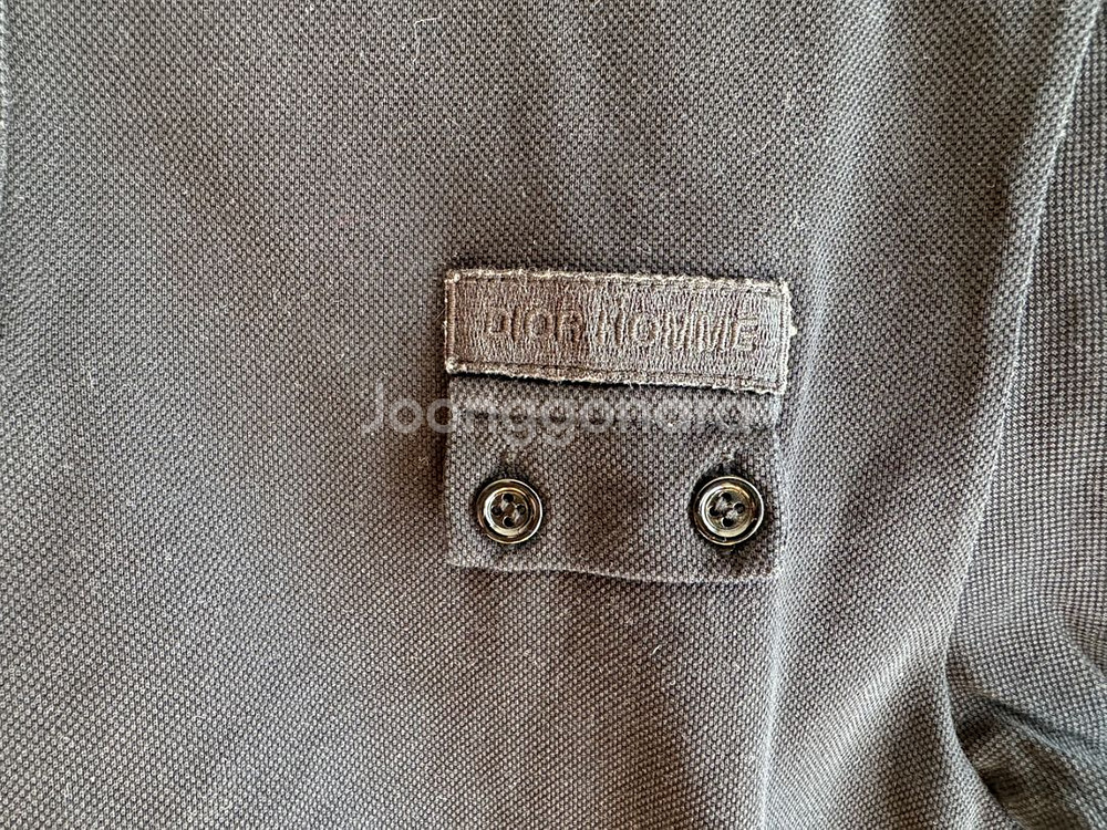디올옴므 DIOR 피케 카라티 PK 반팔티 M사이즈 정--3