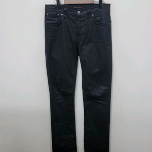 (30) 누디진 씬핀 청바지 블랙 코팅진 데님팬츠 스판