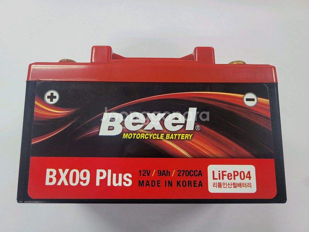 ( BX09 Plus) 벡셀 오토바이 배터리 BX09--2