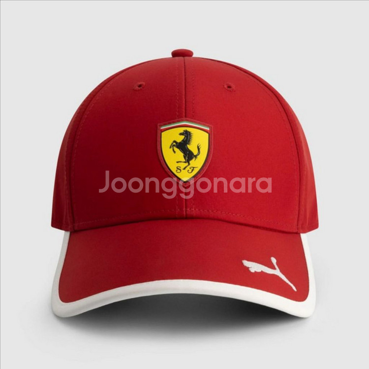 F1 스쿠데리아 페라리 2025년 모자 볼캡 모자--0