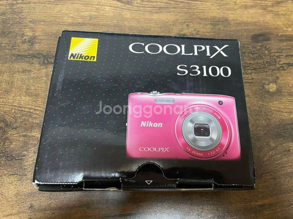 니콘 쿨픽스 s3100 핑크--0