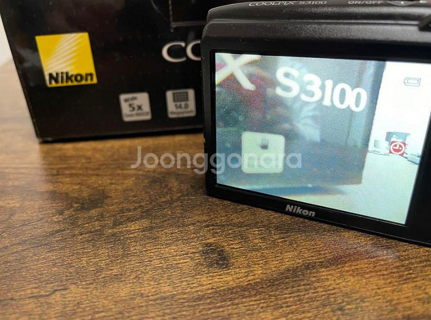 니콘 쿨픽스 s3100 핑크--5