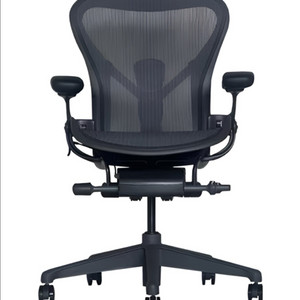 허먼밀러 뉴에어론 풀 그라파이트 B사이즈 정품