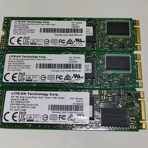 LITE-ON M.2 SATA SSD 128GB 3개