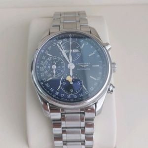 론진 마스터콜렉션 문페이즈 크로노그래프 40mm