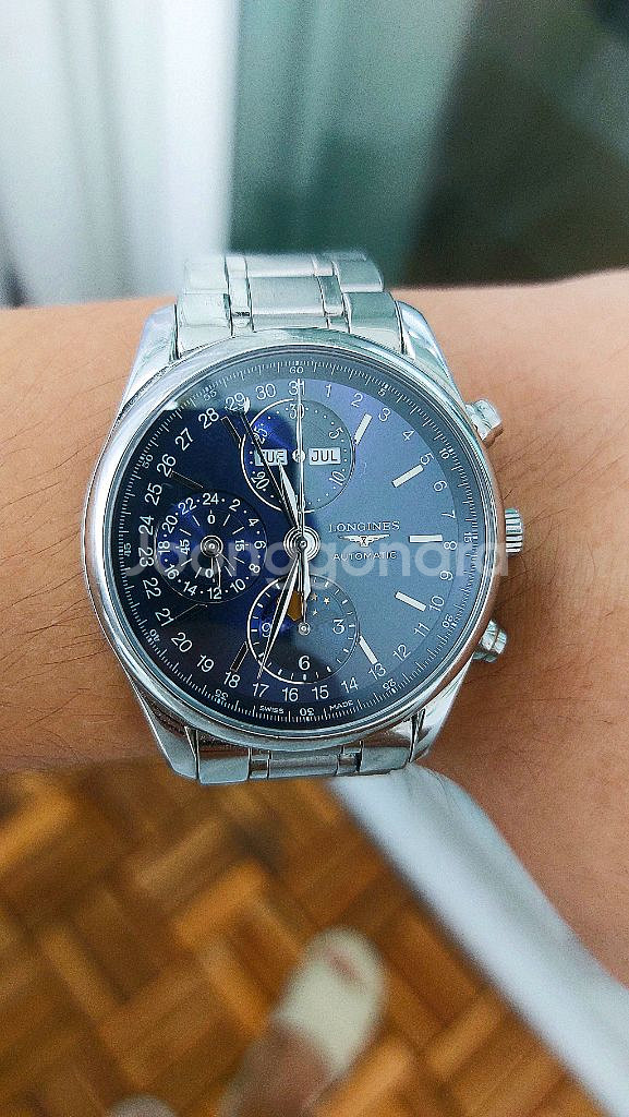 론진 마스터콜렉션 문페이즈 크로노그래프 40mm--3