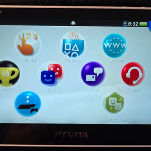 PS Vita 글레이셔 화이트 국내정발 소장용[S급]