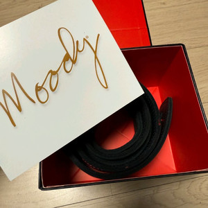 무디 스트랩 6 Star Std (Black / Red