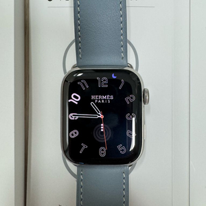 애플워치7 에르메스 45mm 실버
