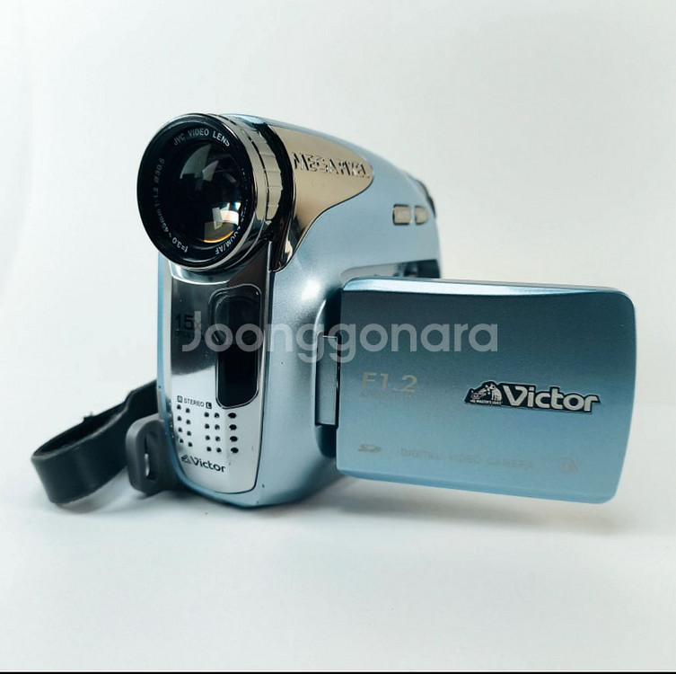 희귀)하늘색 JVC MiniDV 캠코더 풀박스--0