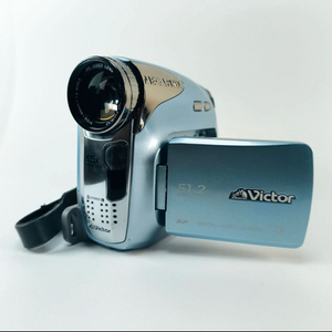 희귀)하늘색 JVC MiniDV 캠코더 풀박스