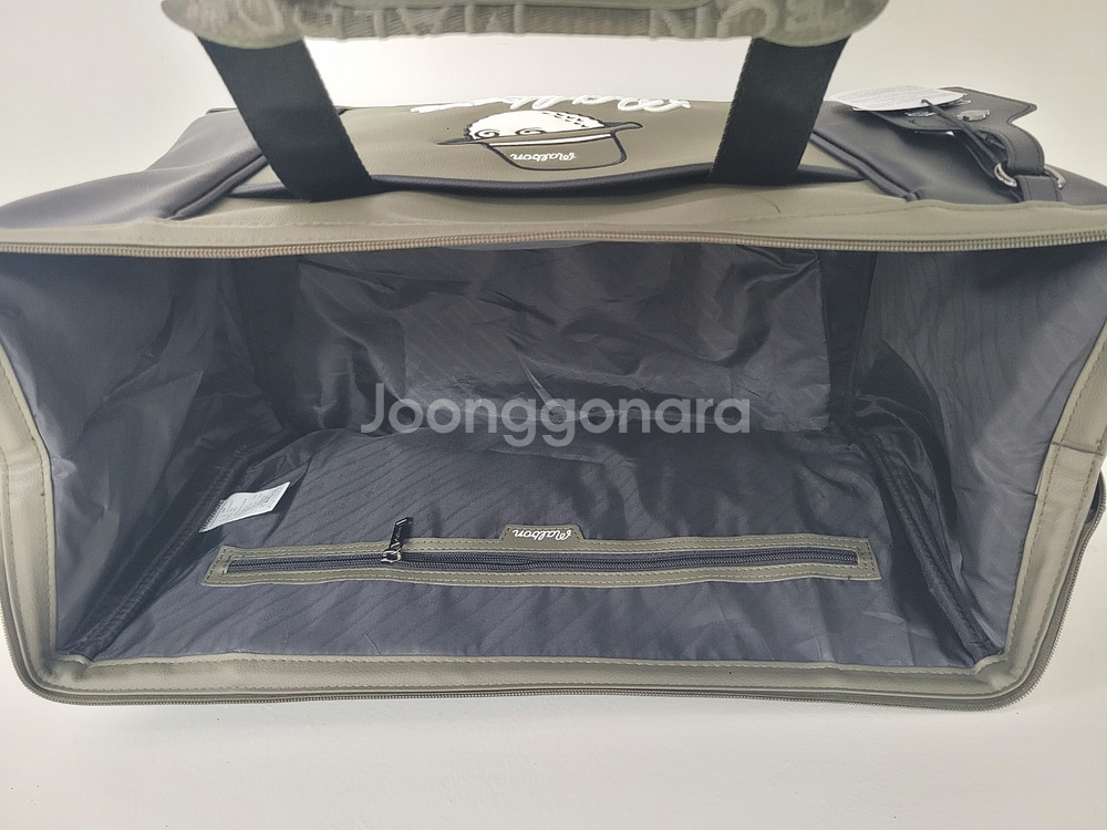 말본 골프 뉴베이직 보스턴백 카키 새상품--3
