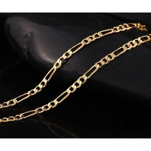 새 18K GF 46cm 18인치 짜임 실 목걸이 체인 이미지