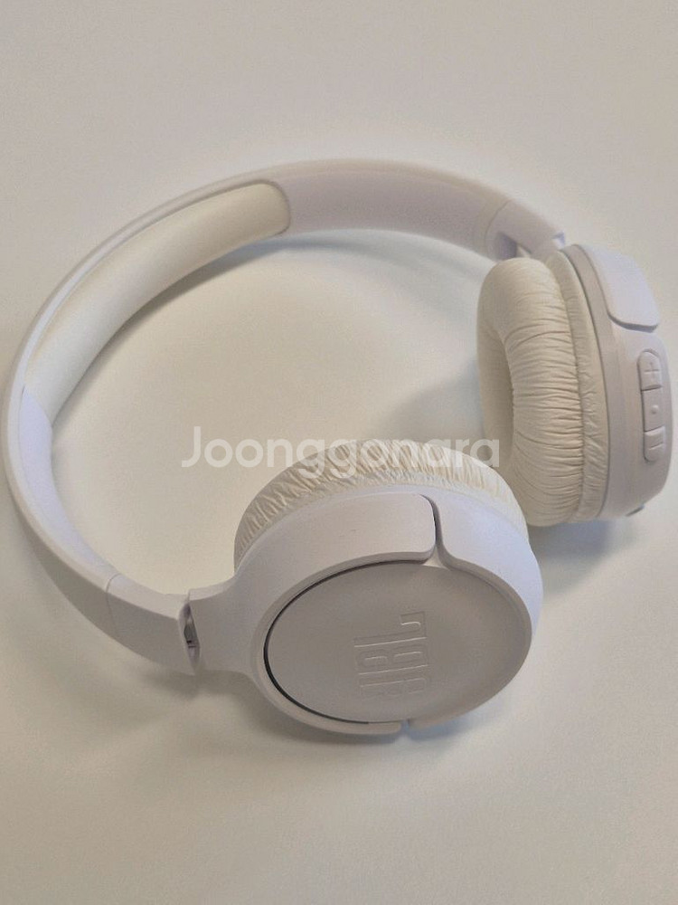 [S급]JBL T520BT 화이트 헤드폰--1