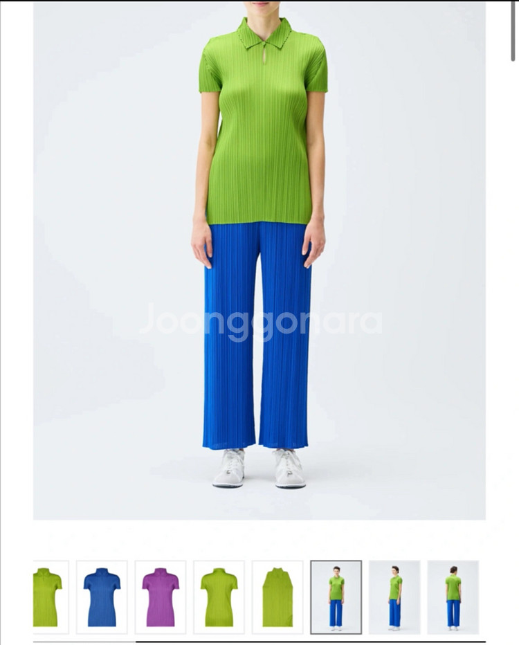 새상품 플리츠플리즈 먼슬리 8월 블랙 3--1