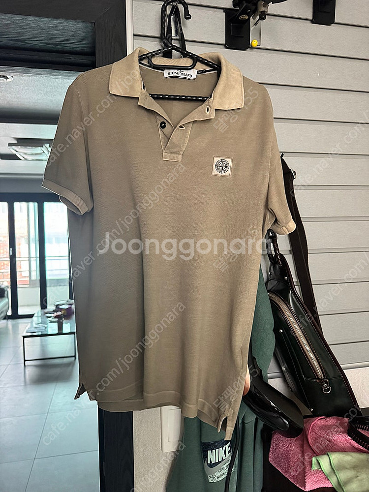 스톤아일랜드 피케 셔츠 95사이즈 3 칼라--0
