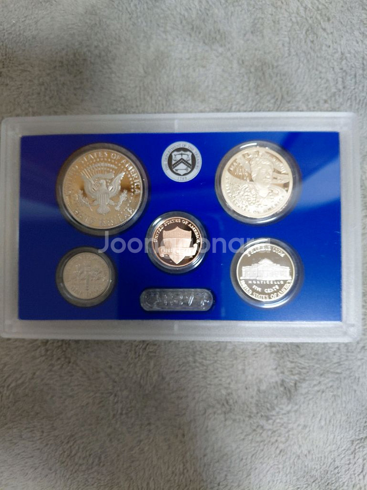 옛날돈미사용 2025년 미국 푸르프민트 타입A버젼1센포--2