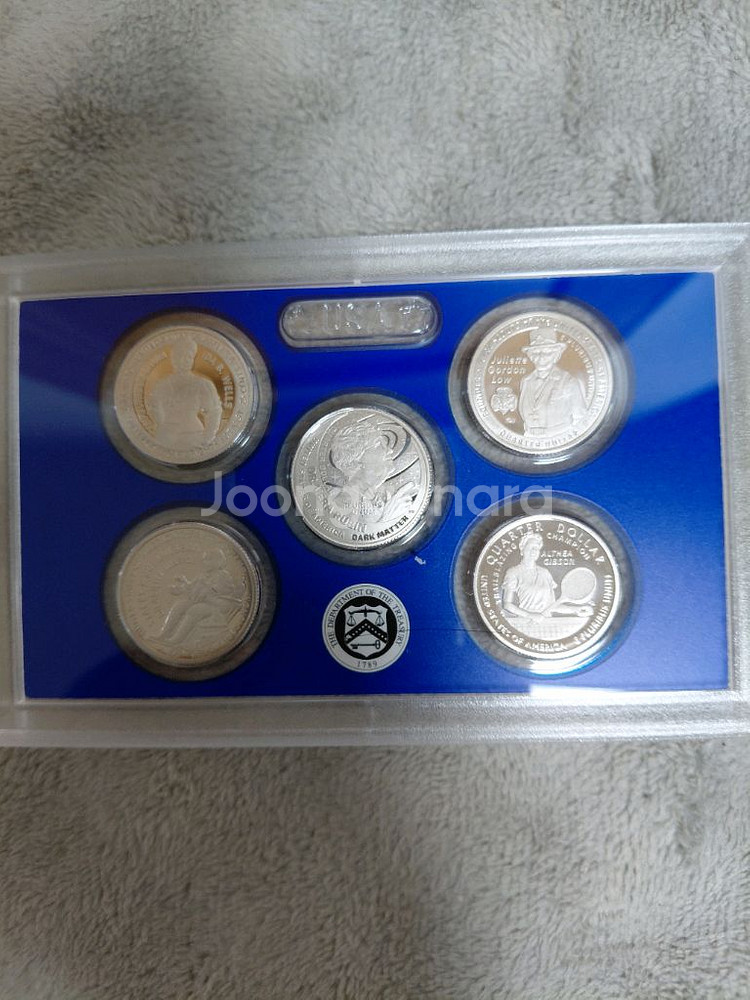 옛날돈미사용 2025년 미국 푸르프민트 타입A버젼1센포--3