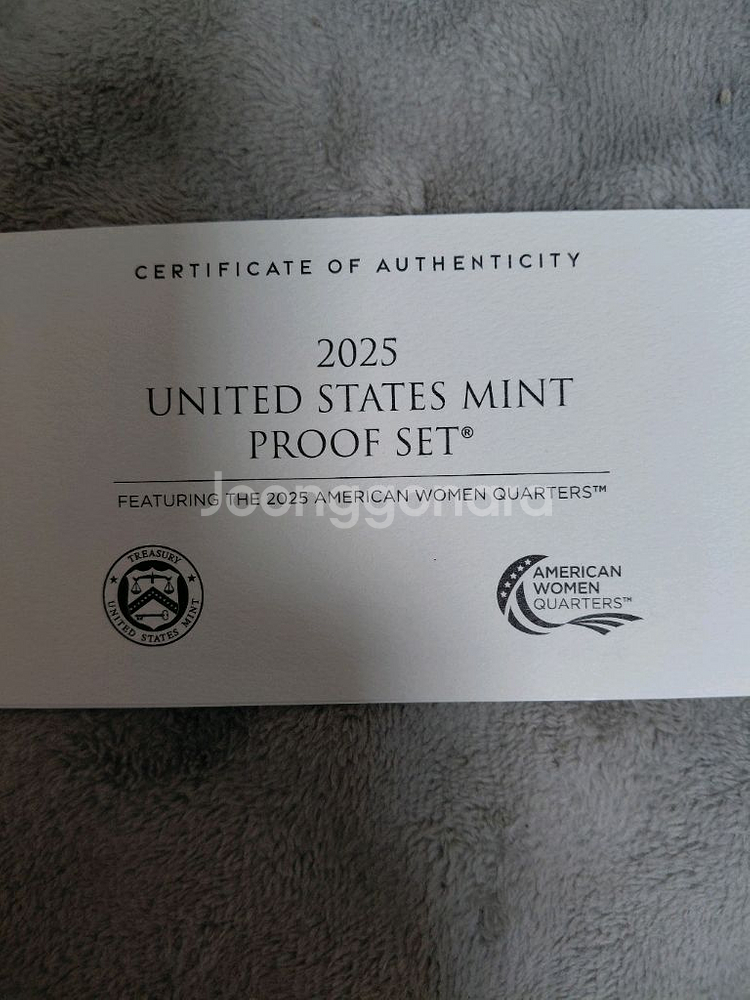 옛날돈미사용 2025년 미국 푸르프민트 타입A버젼1센포--4