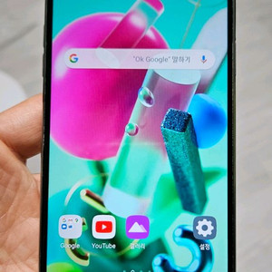LG Q92 5G 화이트 128GB A급 싸게 팝니다.